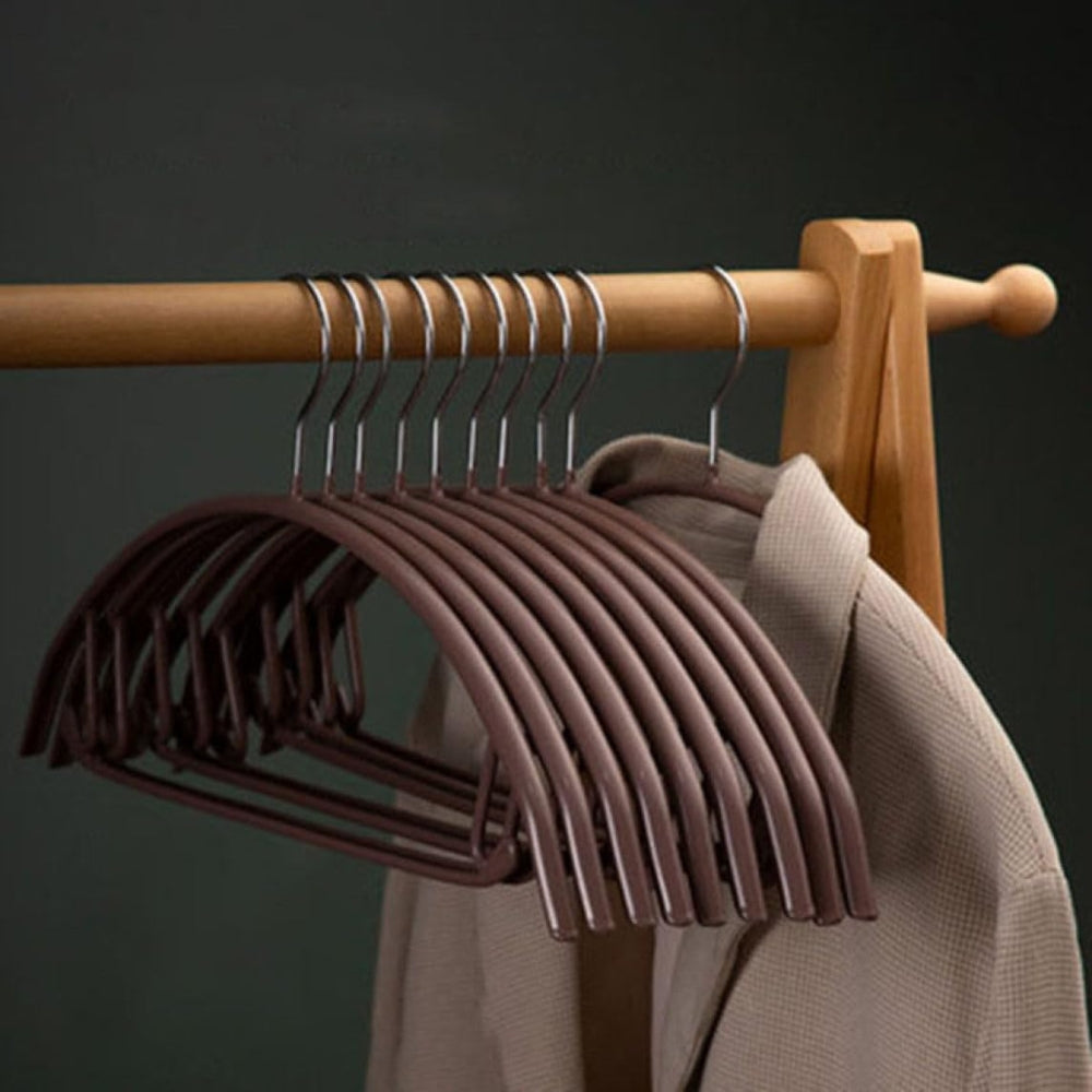 Premium Soft Closet Hangers 10 Piece Set - Luxicro