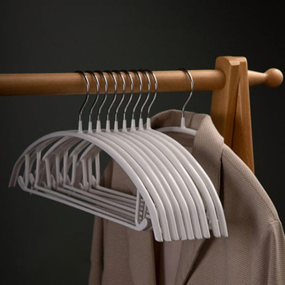Premium Soft Closet Hangers 10 Piece Set