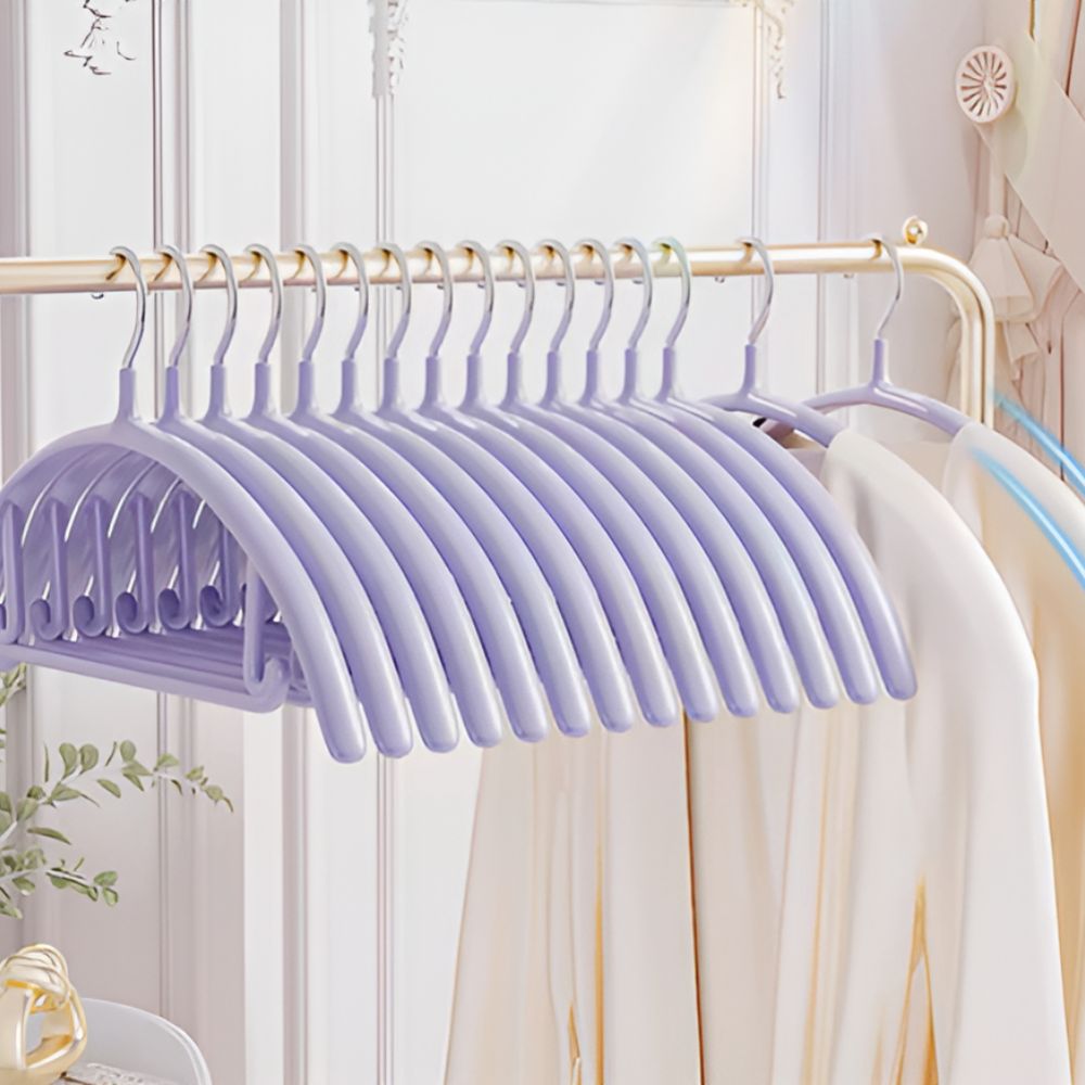 Premium Soft Closet Hangers 10 Piece Set