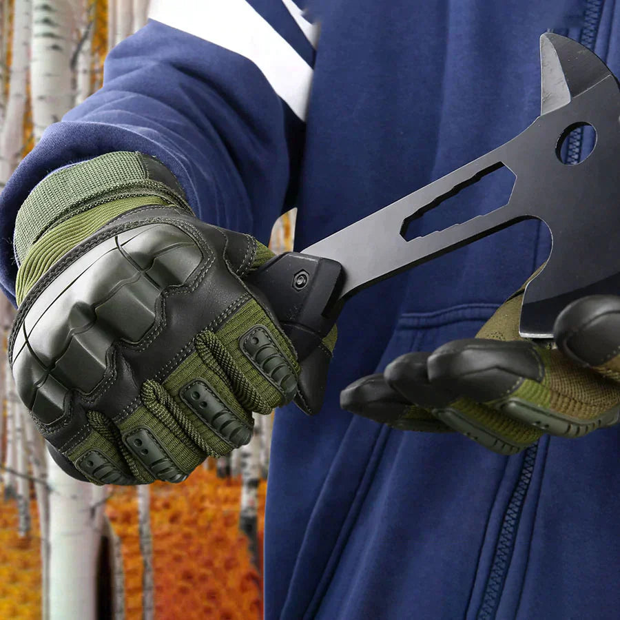 Tough Protective Work Gloves - Heavy Duty Cut Resistant Gloves - Luxicro