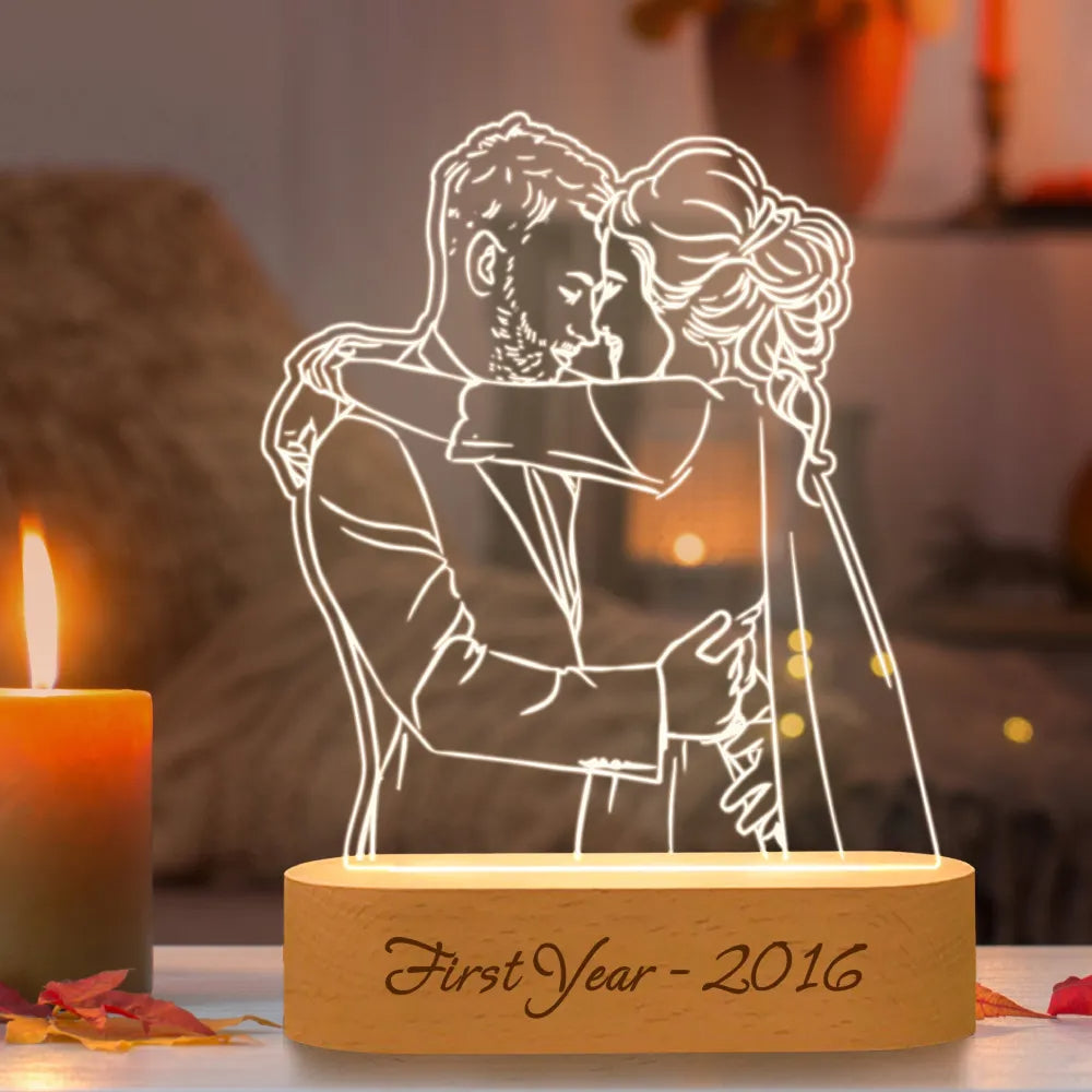 Customizable LED Light for Mom and Dad Gifts