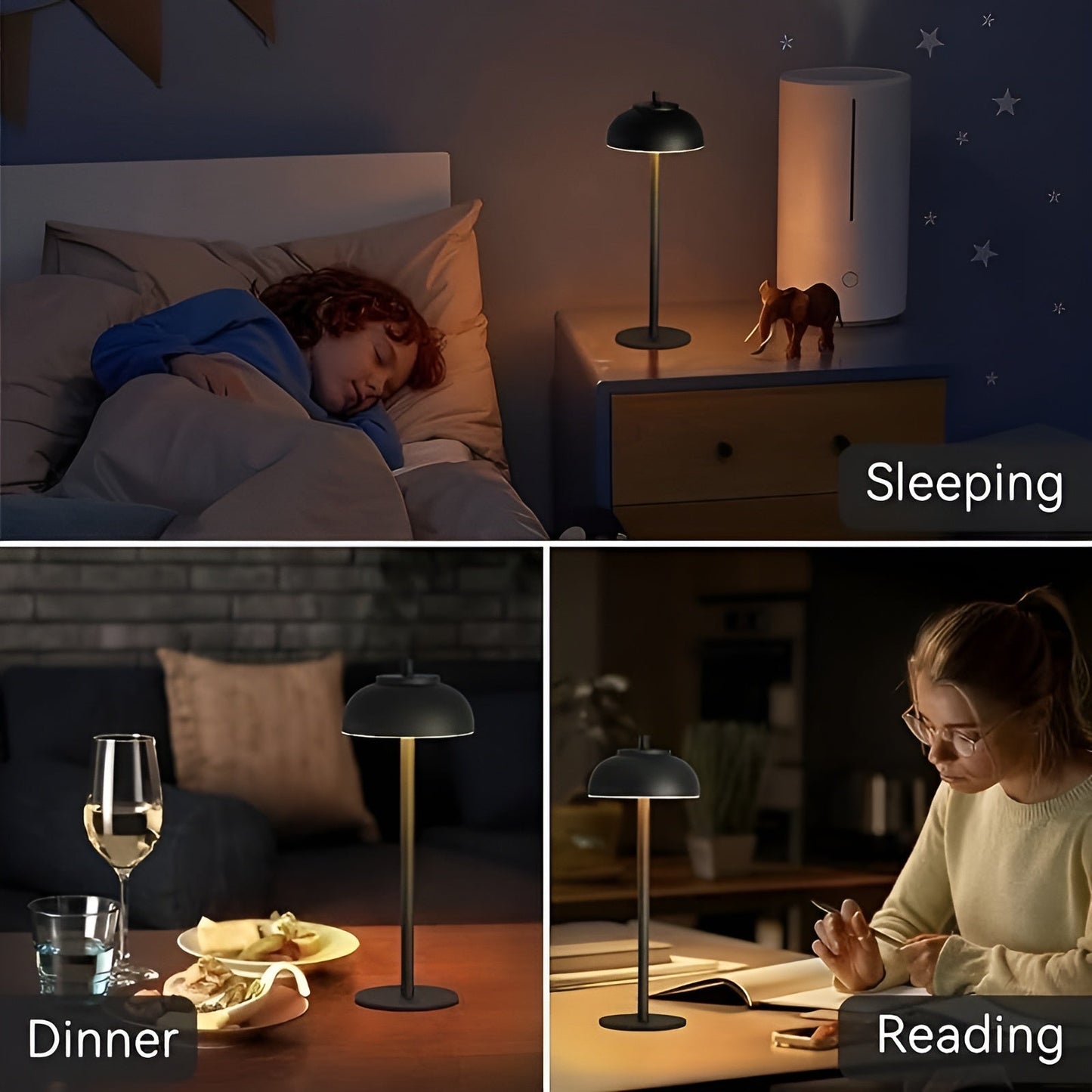 Bright Adjustable Desk Lamp with USB Port