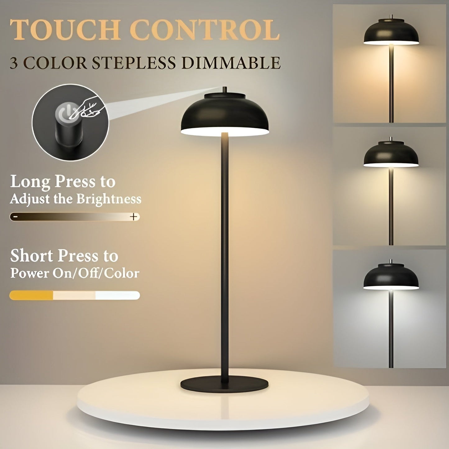 Bright Adjustable Desk Lamp with USB Port