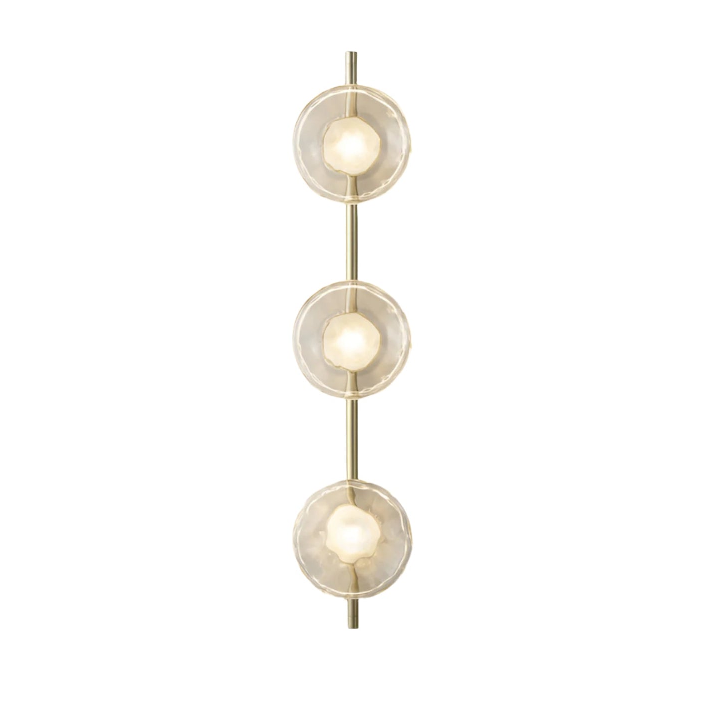 Simple Circular Glass Wall Lamp