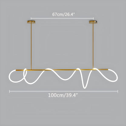 Stylish Hanging Led Pendant Light for Kitchen Island