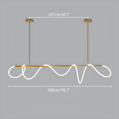 Stylish Hanging Led Pendant Light for Kitchen Island