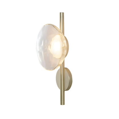 Simple Circular Glass Wall Lamp