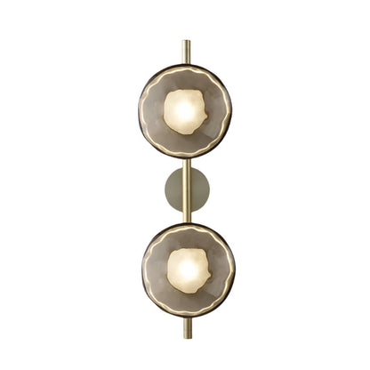 Simple Circular Glass Wall Lamp