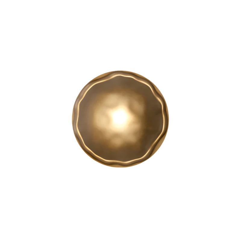 Simple Circular Glass Wall Lamp