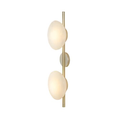 Simple Circular Glass Wall Lamp