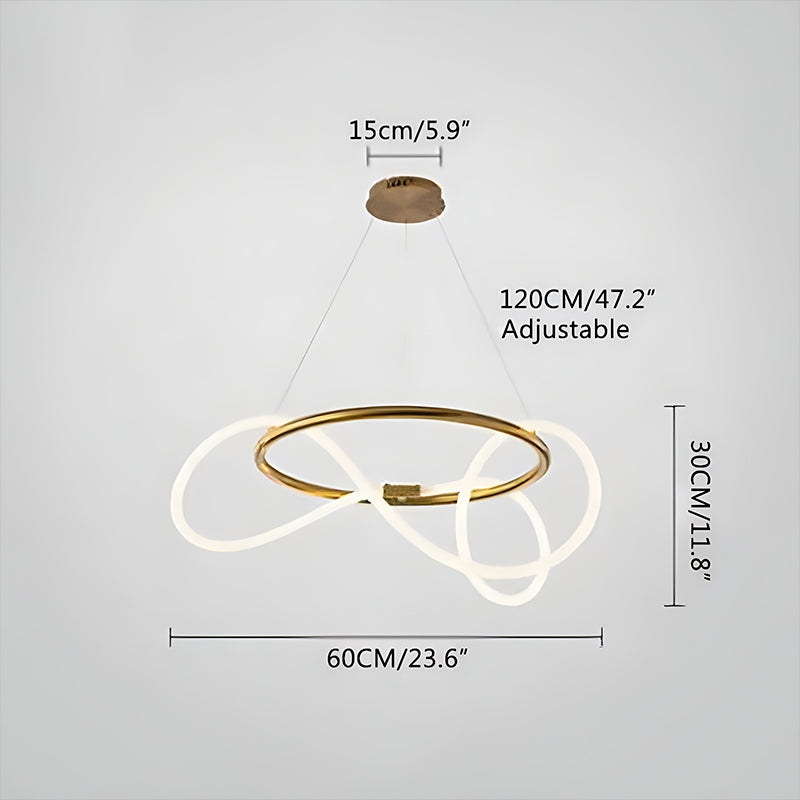 Stylish Hanging Led Pendant Light for Kitchen Island