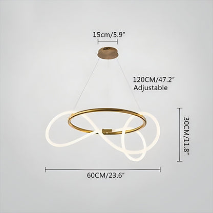 Stylish Hanging Led Pendant Light for Kitchen Island