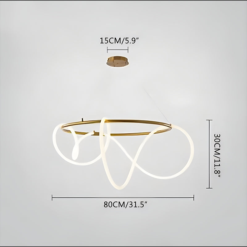 Stylish Hanging Led Pendant Light for Kitchen Island