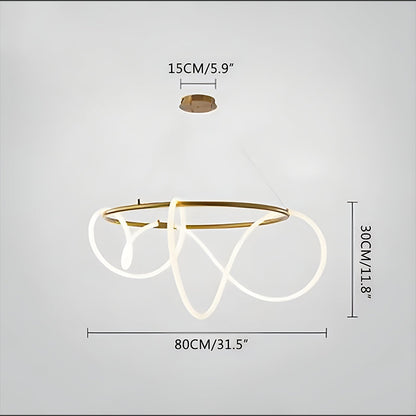 Stylish Hanging Led Pendant Light for Kitchen Island