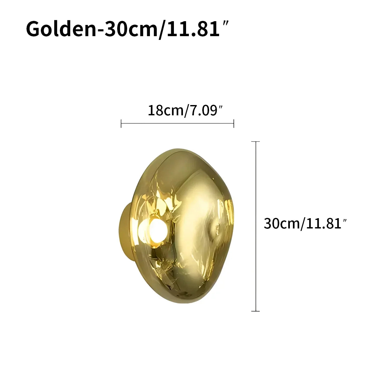 Warm Ambient Wall Light for Home