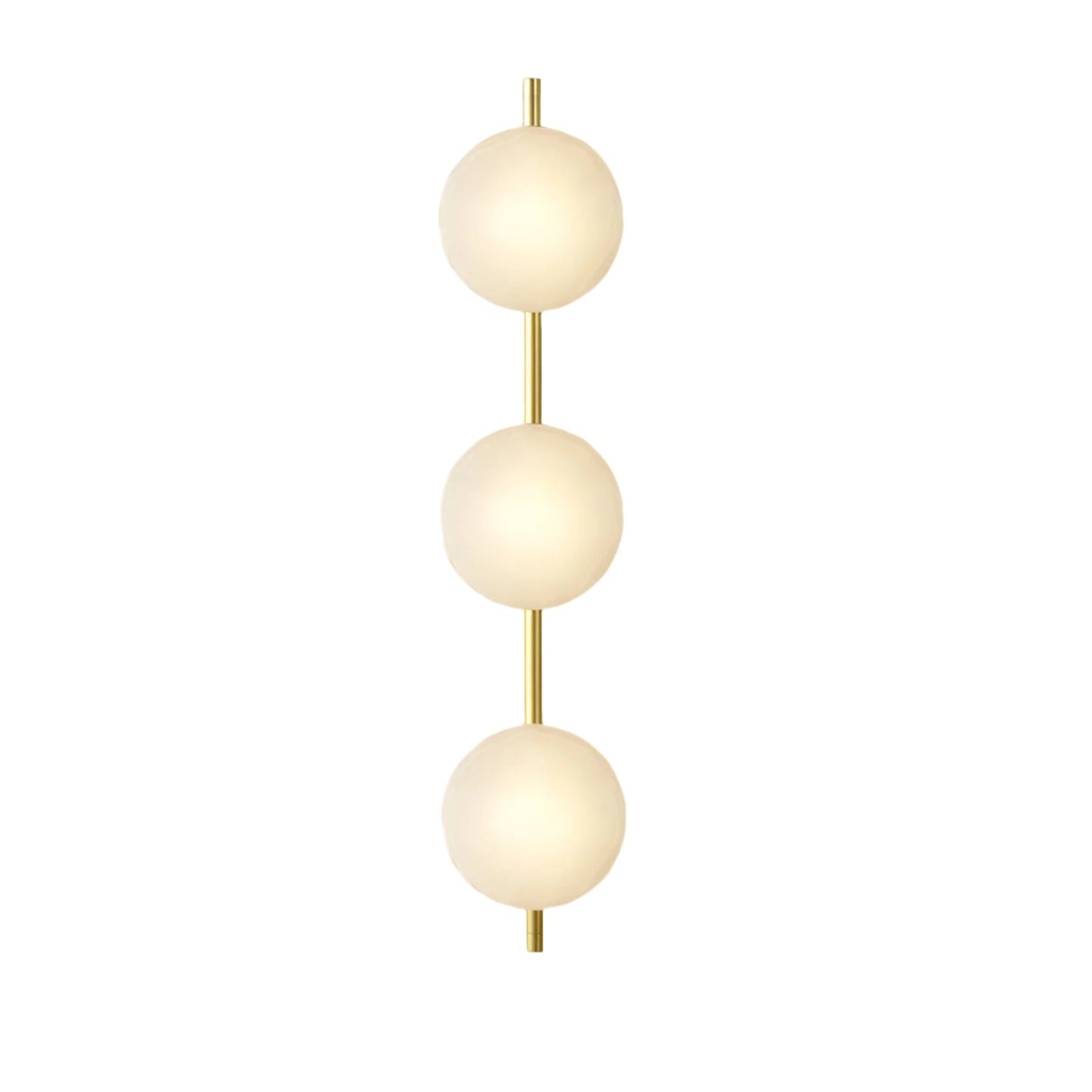 Simple Circular Glass Wall Lamp