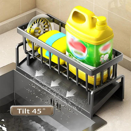 Compact Stainless Steel Kitchen Dish Rack