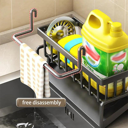 Compact Stainless Steel Kitchen Dish Rack