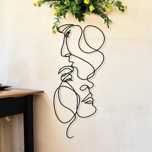 Contemporary Metal Wall Art for Modern Home Decor - Luxicro