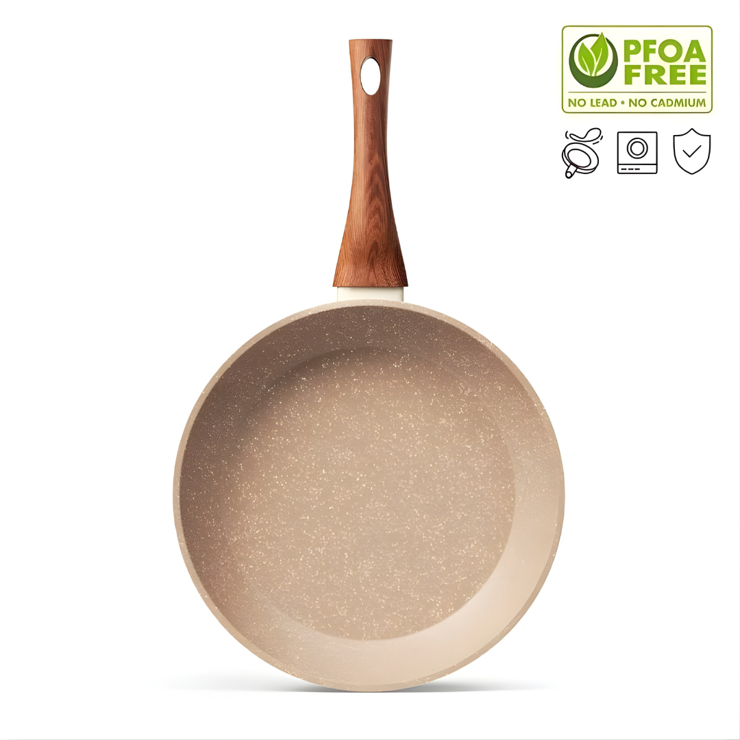 Durable Non Stick Aluminium Frying Pan for Daily Use - Luxicro