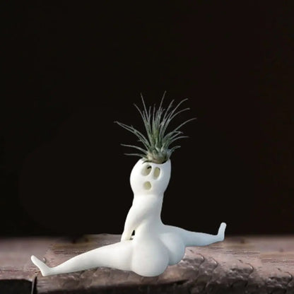 Creepy Figurine Air Plant Holder