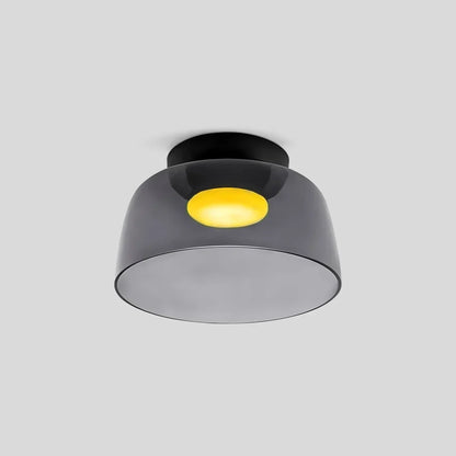 Colorful Glass Bedroom Ceiling Lamp