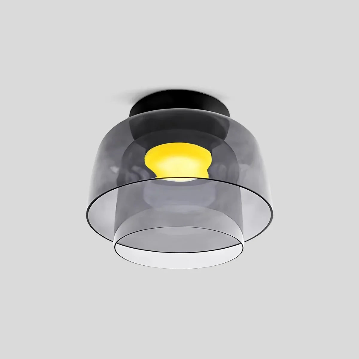 Colorful Glass Bedroom Ceiling Lamp