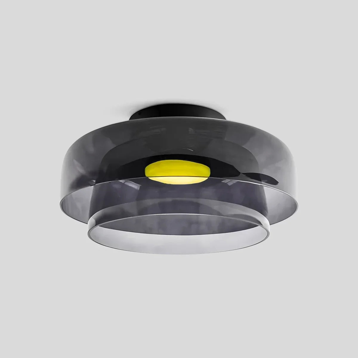 Colorful Glass Bedroom Ceiling Lamp