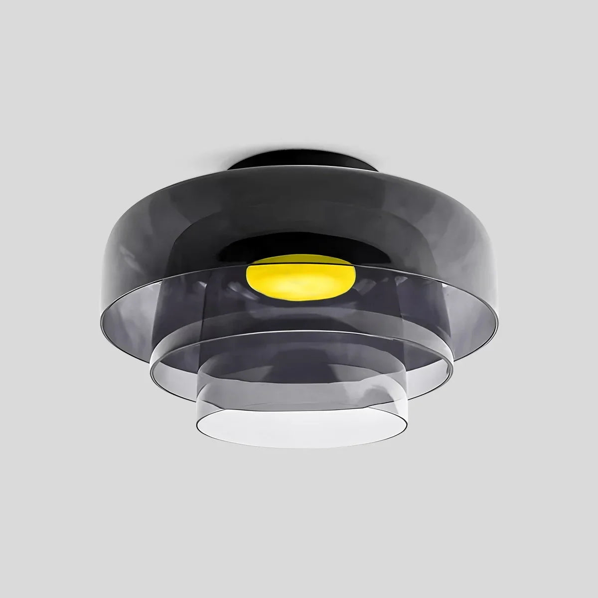 Colorful Glass Bedroom Ceiling Lamp