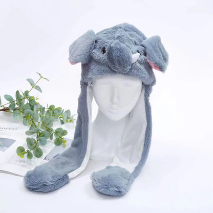 Cute Rabbit Ear Winter Hat