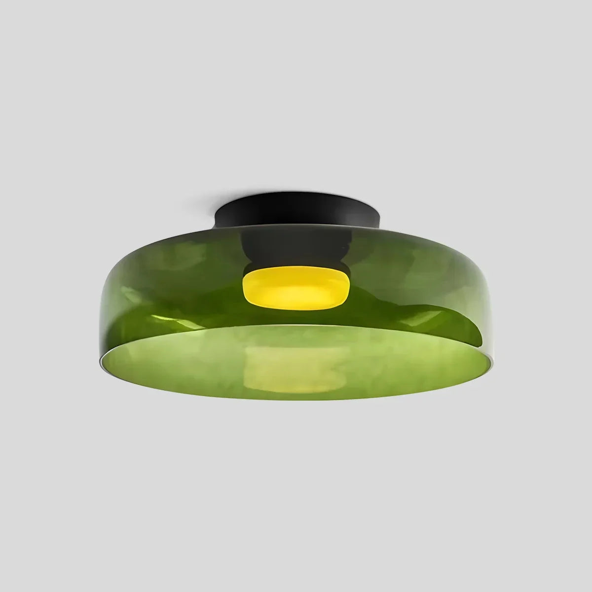 Colorful Glass Bedroom Ceiling Lamp