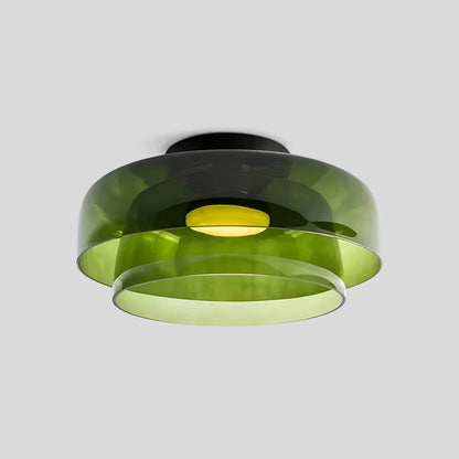 Colorful Glass Bedroom Ceiling Lamp
