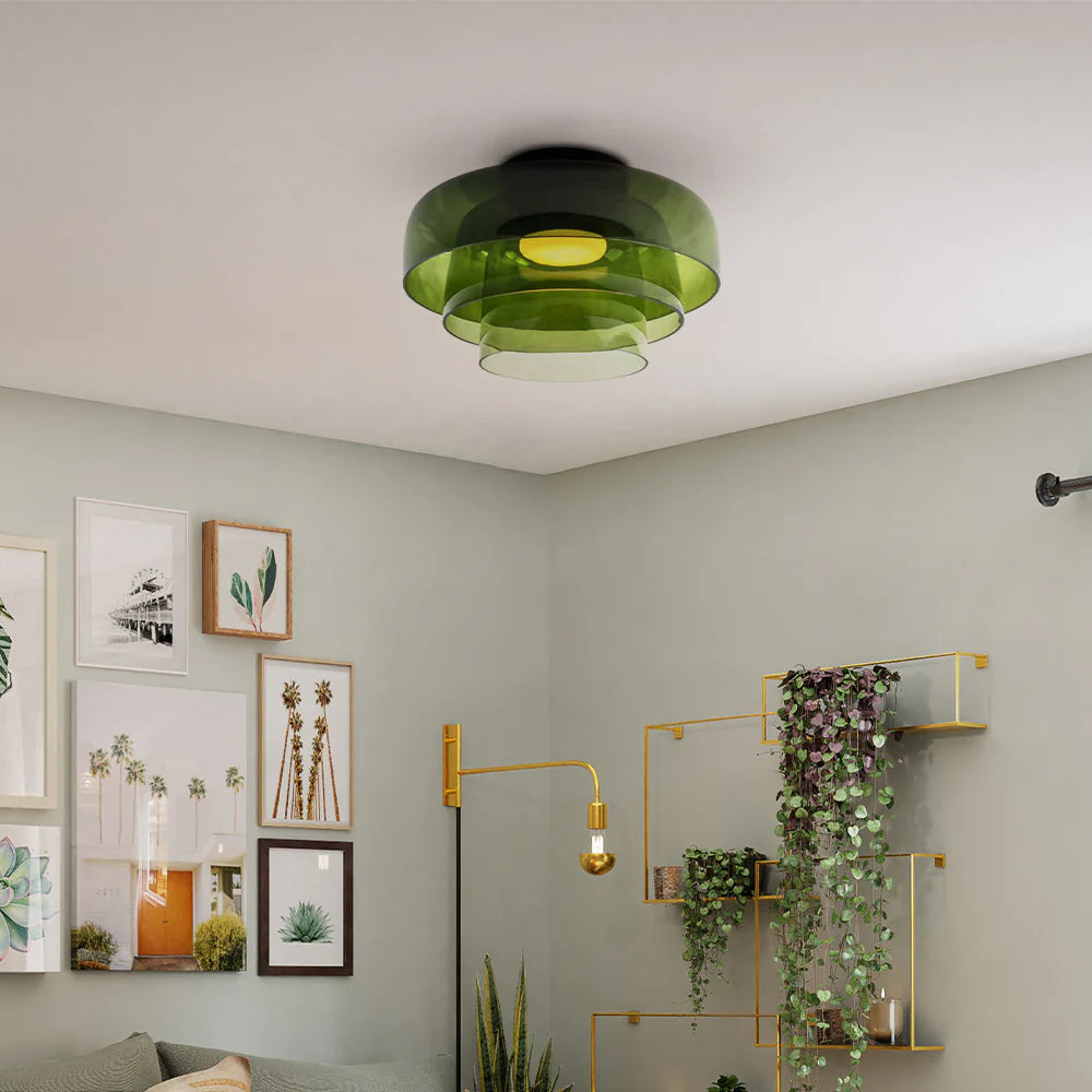 Simple Modern Flush Mount Ceiling Lamp