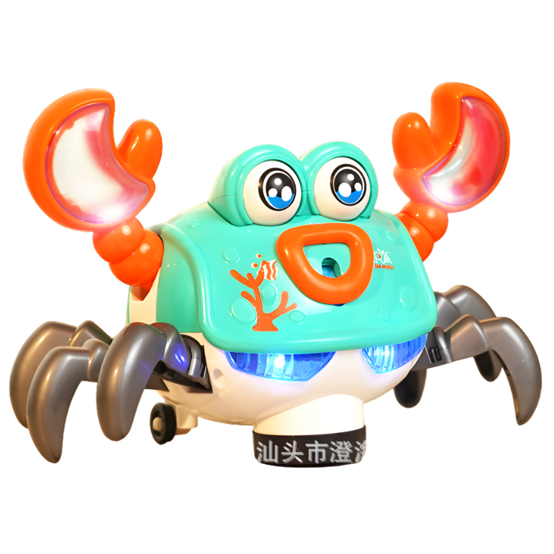 Colorful Fun Crab Figurine