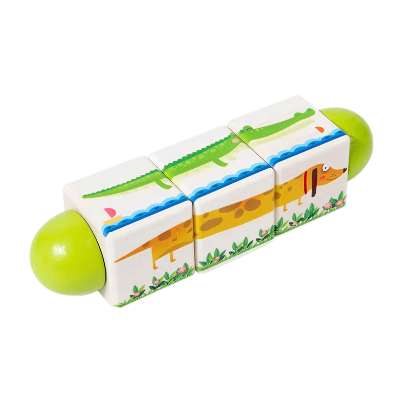 Vibrant Connecting Construction Blocks