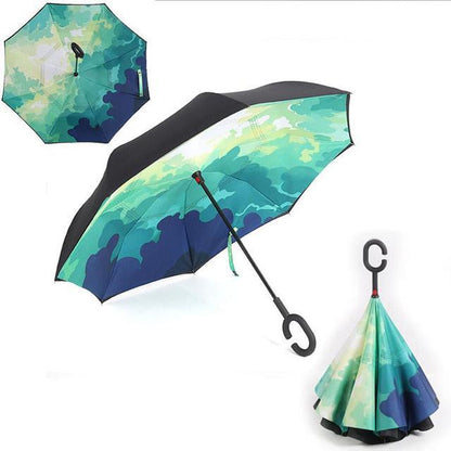 Windproof Automatic Double Layer Umbrella