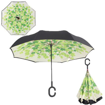 Waterproof Compact Folding Rain Umbrella