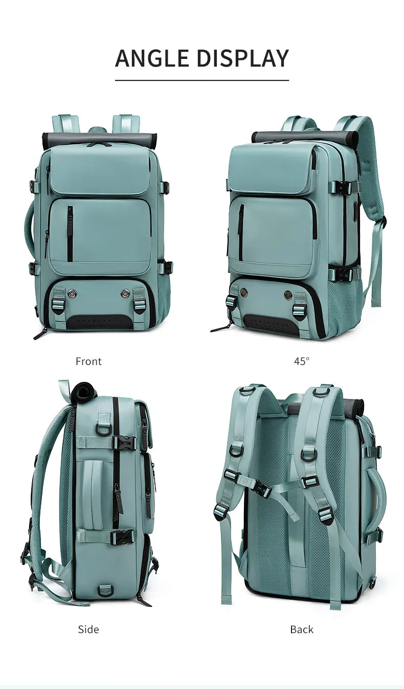 Big Waterproof Hiking Rucksack with USB Port