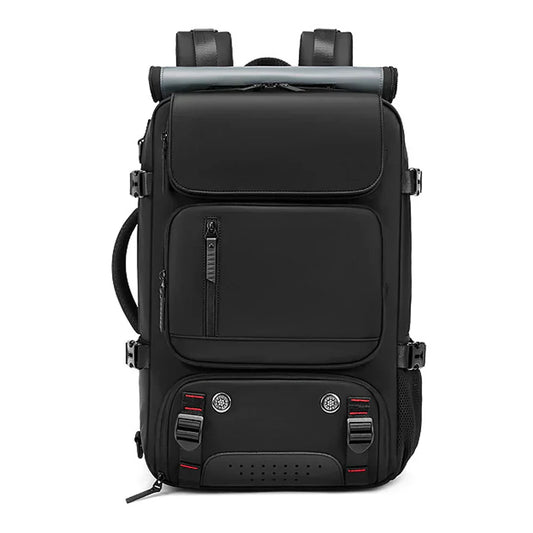 Big Waterproof Hiking Rucksack with USB Port - Luxicro