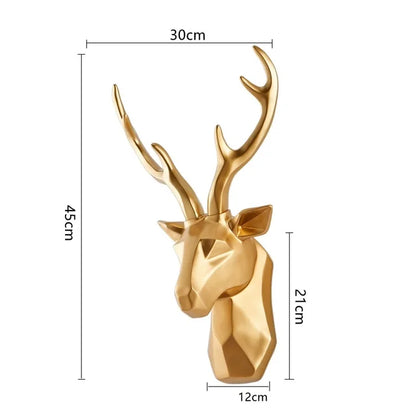 Big Antlered Deer Wall Art