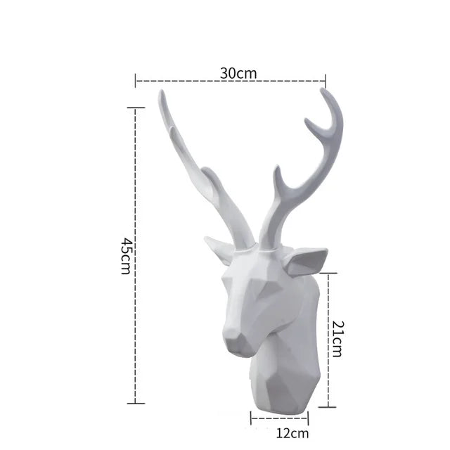 Big Antlered Deer Wall Art