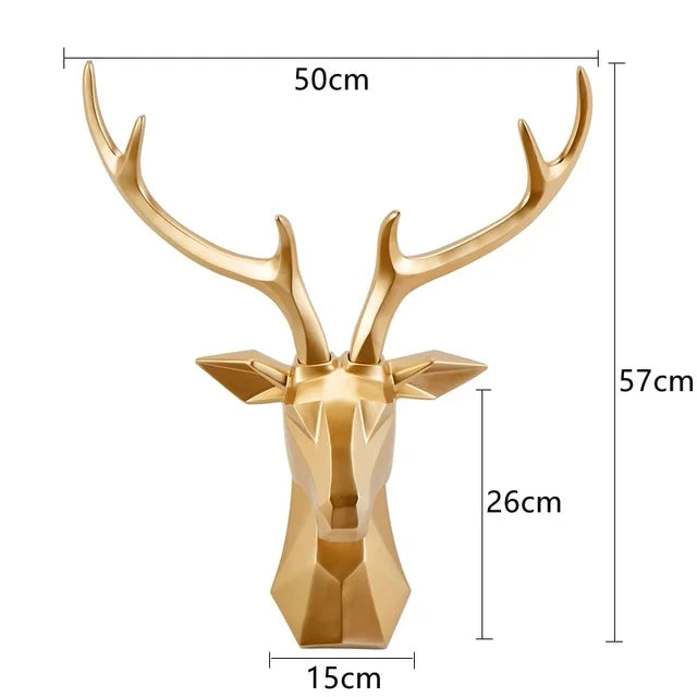 Big Antlered Deer Wall Art