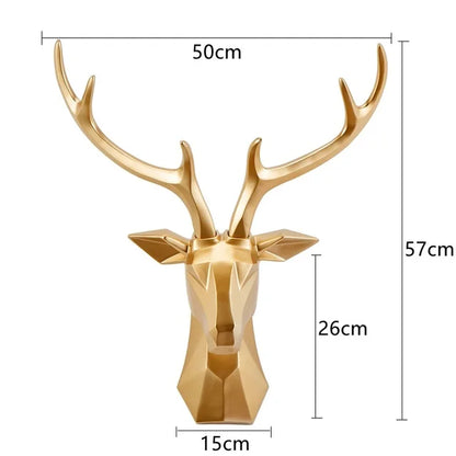 Big Antlered Deer Wall Art