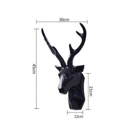 Big Antlered Deer Wall Art