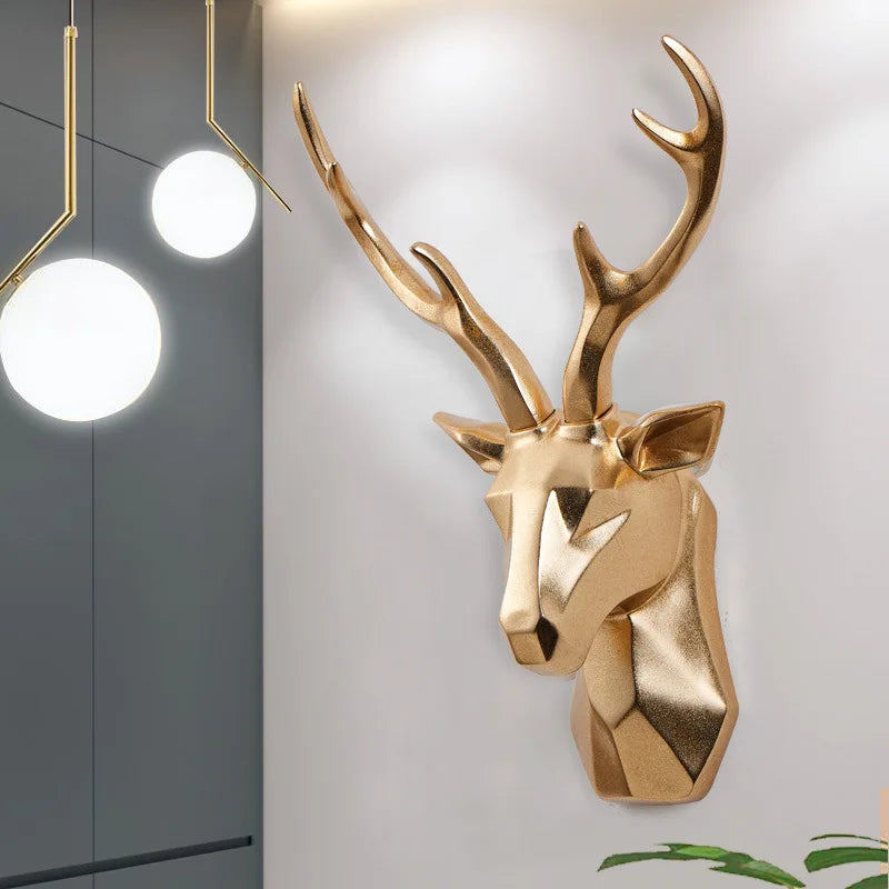 Big Antlered Deer Wall Art