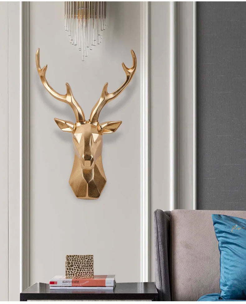Big Antlered Deer Wall Art