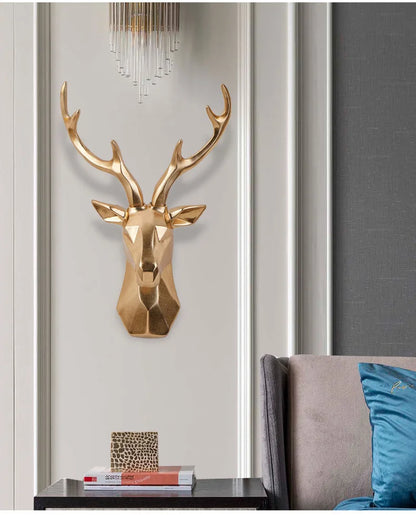 Big Antlered Deer Wall Art