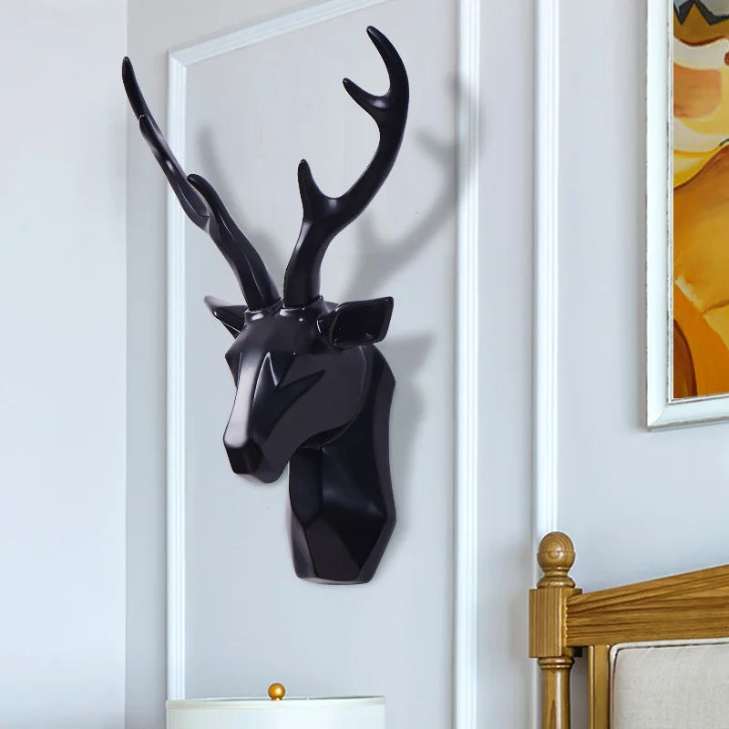 Big Antlered Deer Wall Art