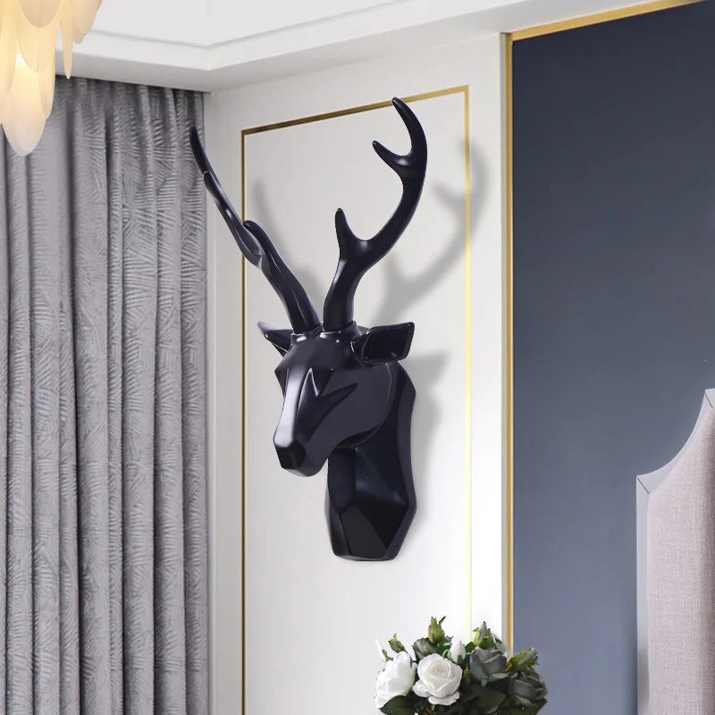 Big Antlered Deer Wall Art