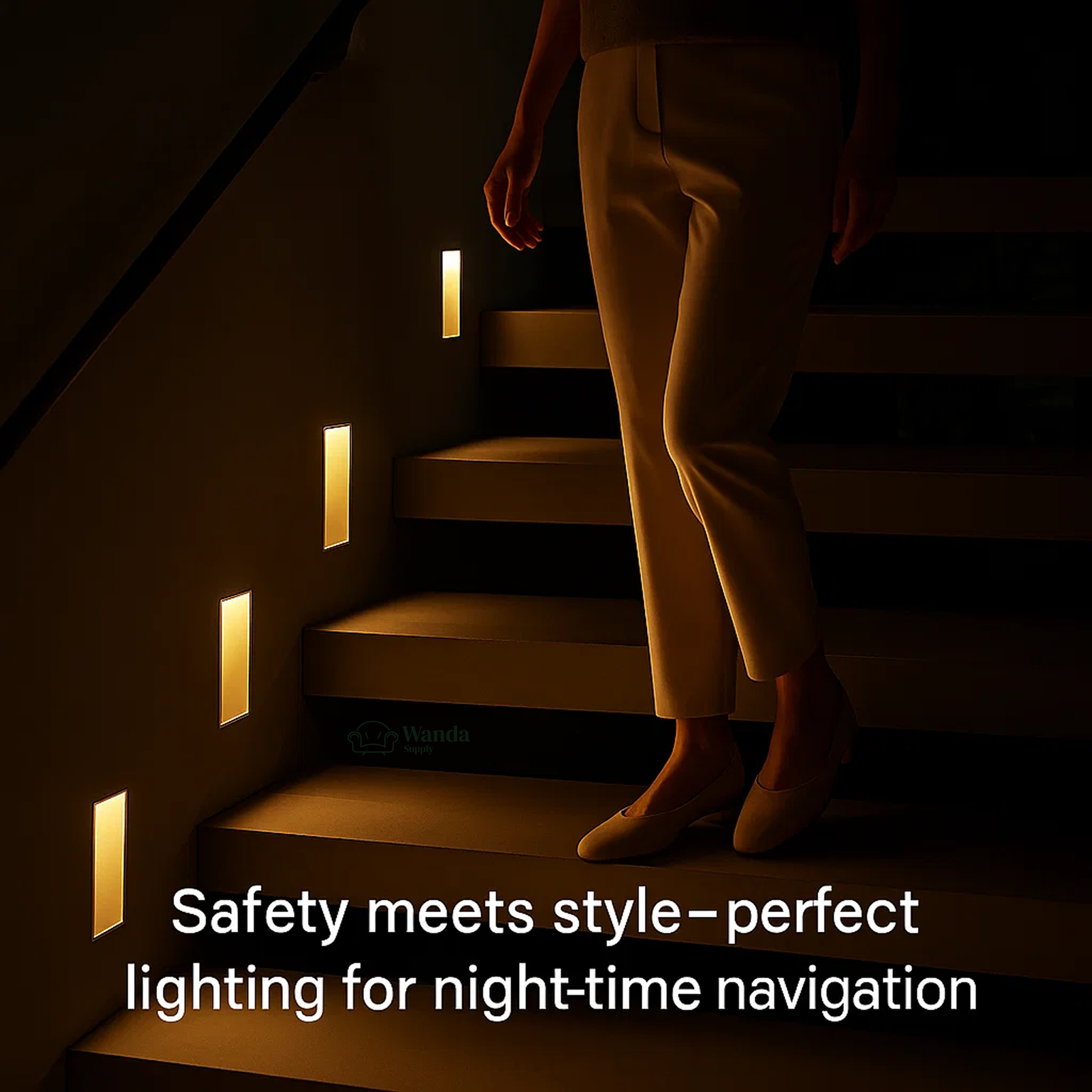 Bright LED Motion Sensor Wall Lights - Luxicro